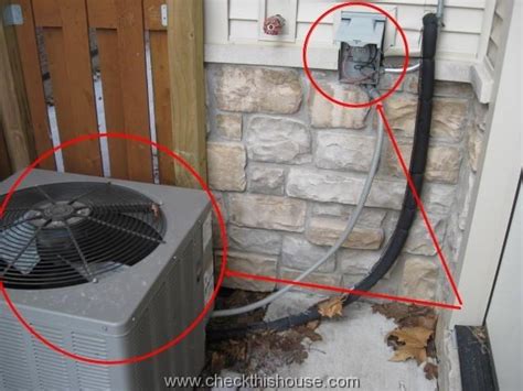 electrical disconnect ac box location|ac condenser disconnect box.